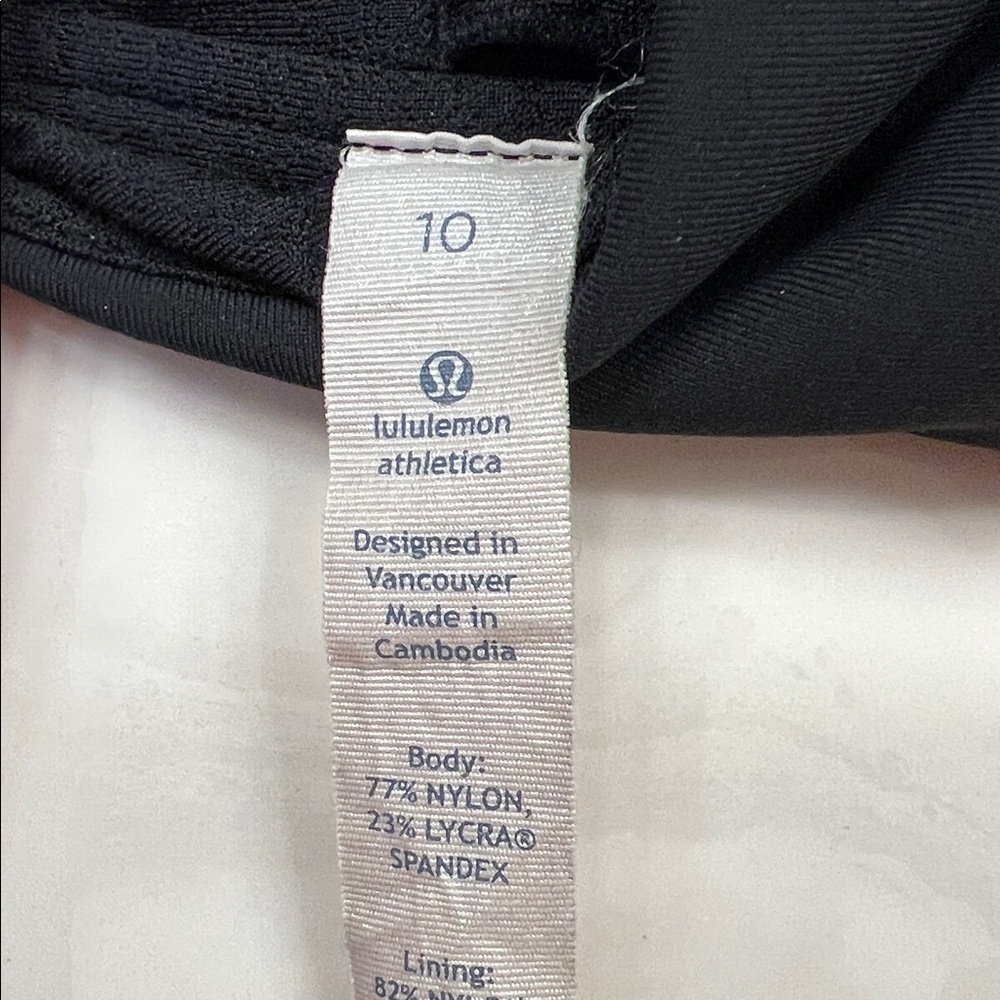 Lululemon Light Support Adjustable Strap Black Yo… - image 4